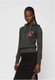 Ladies Waiting For Friday Hoody charcoal