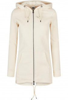 Ladies Sweat Parka whitesand