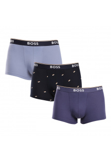 3PACK pánské boxerky BOSS vícebarevné