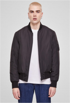 Recyclet Basic Bomber Jacket black