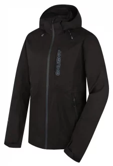 Pánská hardshell bunda Neoni M black