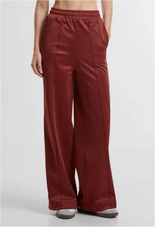 Ladies Pin Tuck Track Pants darkrust