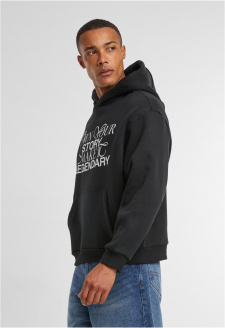 Make It Legendary Fluffy Hoody black