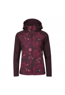 Dámská softshellová bunda ALPINE PRO HOORA winetasting varianta pa Dámská softshellová bunda ALPINE PRO HOORA winetasting varianta pa