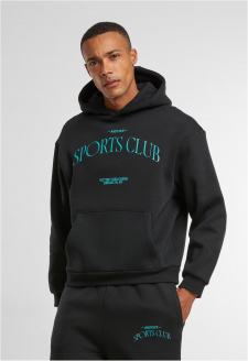 Another Sports Club Fluffy Hoody black