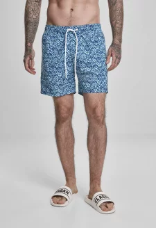 Floral Swim Shorts navy