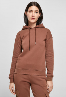 Ladies Organic Hoody bark