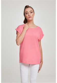 Ladies Extended Shoulder Tee pinkgrapefruit