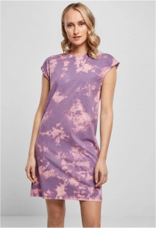 Ladies Bleached Dress duskviolet