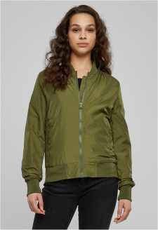 Ladies Light Bomber Jacket olive