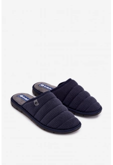 Obuwie Domowe Kapcie Męskie Inblu 91000032 Granatowe