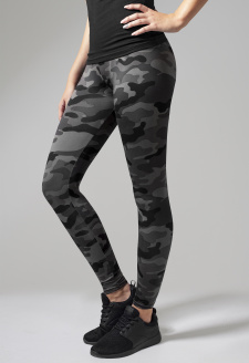 Ladies Camo Leggings dark camo