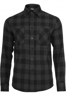 Checked Flanell Shirt blk/cha