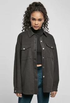 Ladies Classic Overshirt charcoal