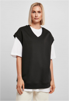 Ladies Oversized Sweat Slipover black