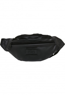 Coated Basic Shoulder Bag black