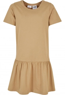 Girls Valance Tee Dress unionbeige