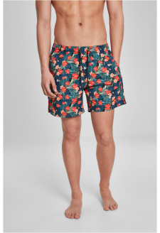 Pattern Swim Shorts blk/tropical