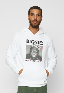 Biggie Crown Hoody white