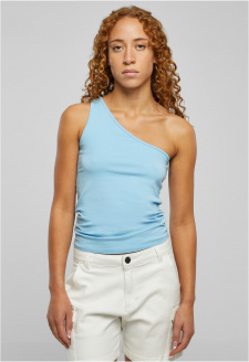 Ladies Asymmetric Top balticblue