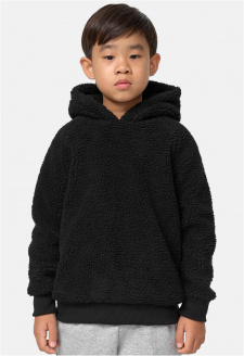 Boys Sherpa Hoody black