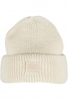 Knitted Wool Beanie whitesand