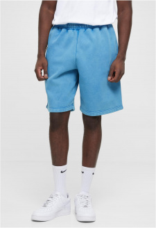 Heavy Stone Washed Sweat Shorts royal