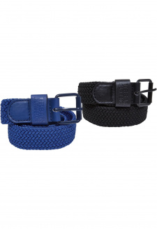 Elastic Belt Set Kids black/spaceblue