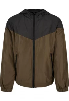 Boys 2-Tone Tech Windrunner black/darkolive