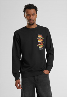 A Burger Crewneck black