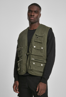 Worker Vest dark olive