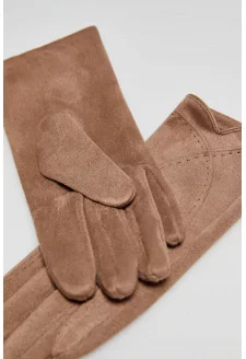 WOMEN'S GLOVES Z-RE-4508 L.BEIGE