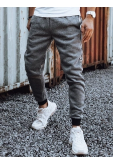 Spodnie męskie dresowe antracytowe Dstreet UX4423