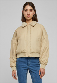 Ladies Pilot Bomber Jacket wetsand/sand