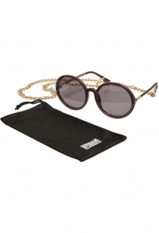 Sunglasses Cannes with Chain cherry