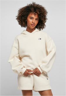 Ladies Starter Essential Oversized Hoody palewhite