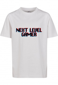 Kids Next Level Gamer Tee white