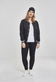 Ladies College Sweat Jacket blk/blk