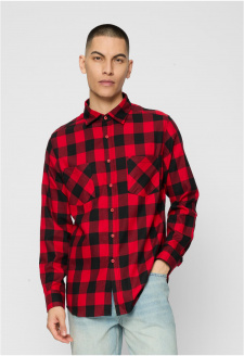 Checked Flanell Shirt blk/red