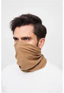 Multifunktionstuch Fleece camel