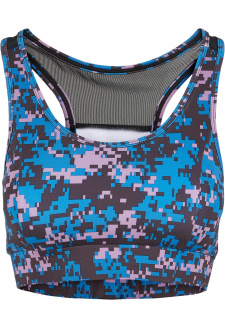 Ladies Tech Mesh Bra digital duskviolet camo