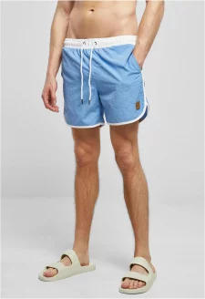 Retro Swimshorts white/horizonblue
