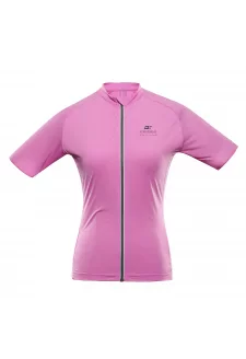 Dámský cyklistický dres ALPINE PRO SAGENA 2 cyclamen