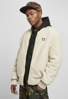 Southpole Sherpa Bomber Jacket sand