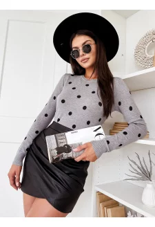 Sweter damski ATHENA szary Dstreet MY2051