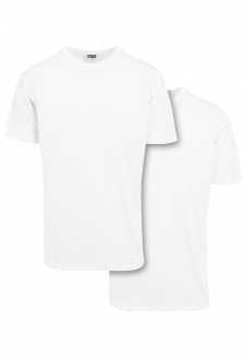 Oversized Tee 2-Pack white+white