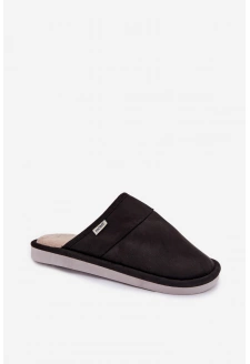 Kapcie Męskie Czarne Selomir