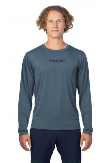 Pánské sportovní tričko Hannah BINE L/S anthracite
