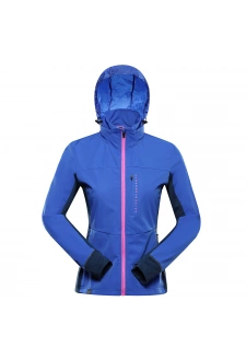 Dámská softshellová bunda ALPINE PRO UKEBA 2 dazzling blue Dámská softshellová bunda ALPINE PRO UKEBA 2 dazzling blue