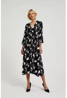 WOMEN'S DRESS Z-SU-4515 BLACK